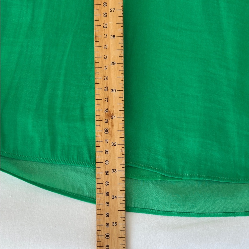 Joie Green Ruffled Mini Dress - Picture 9 of 12
